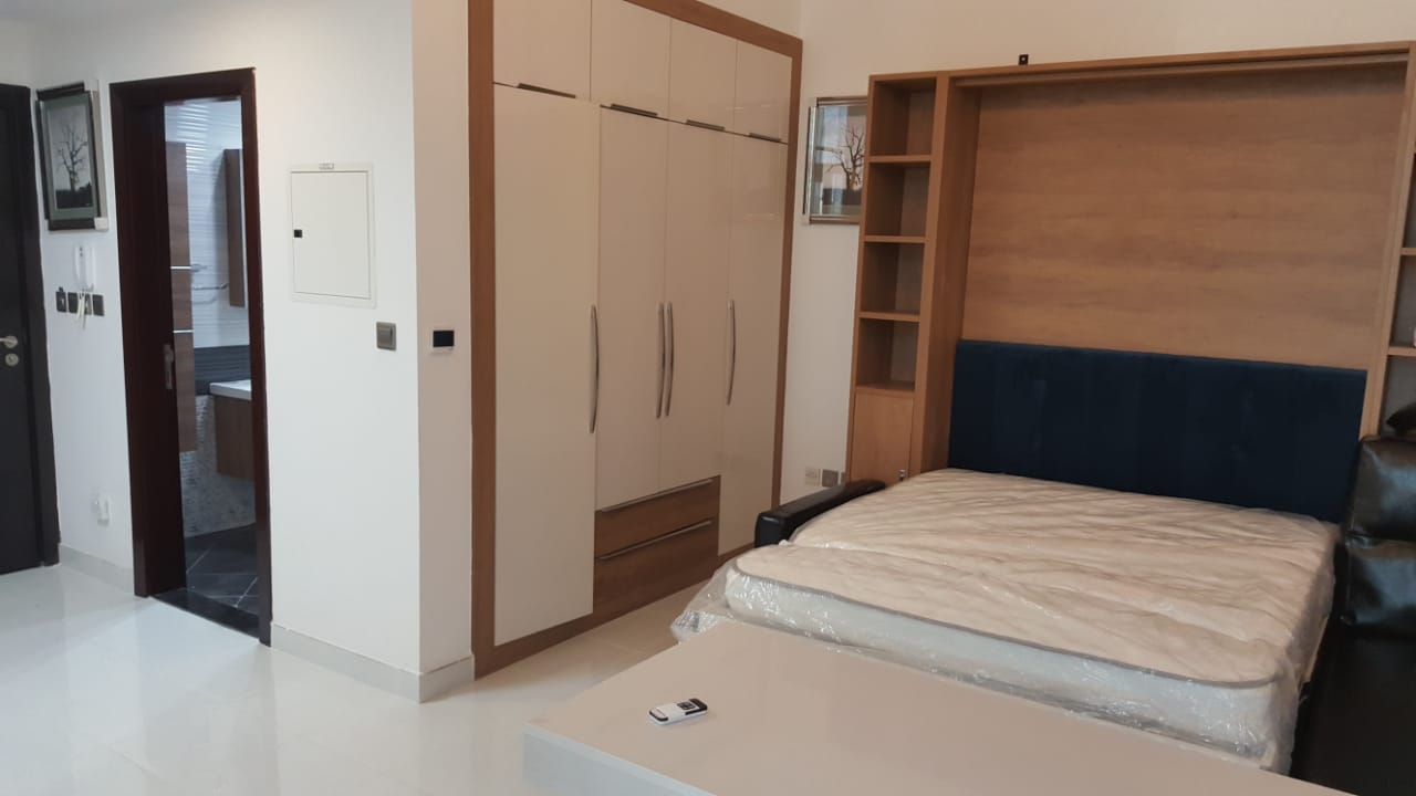 Brand New Studio l Furnished l 12 cheques l Rent