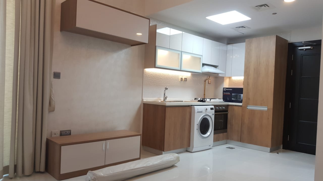 Brand New Studio l Furnished l 12 cheques l Rent